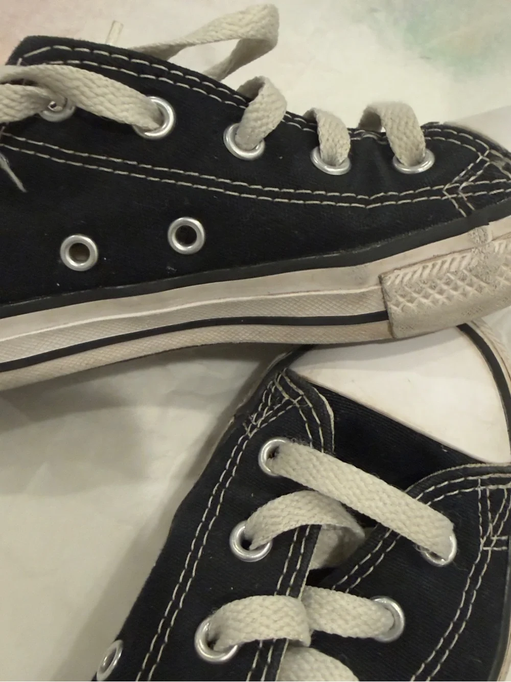 Converse Black and White All Star Low-Top Sneakers
